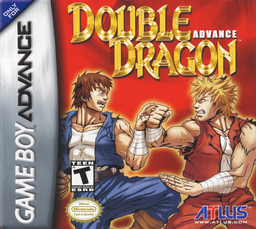 Double Dragon Advance box art for GameBoy Advance